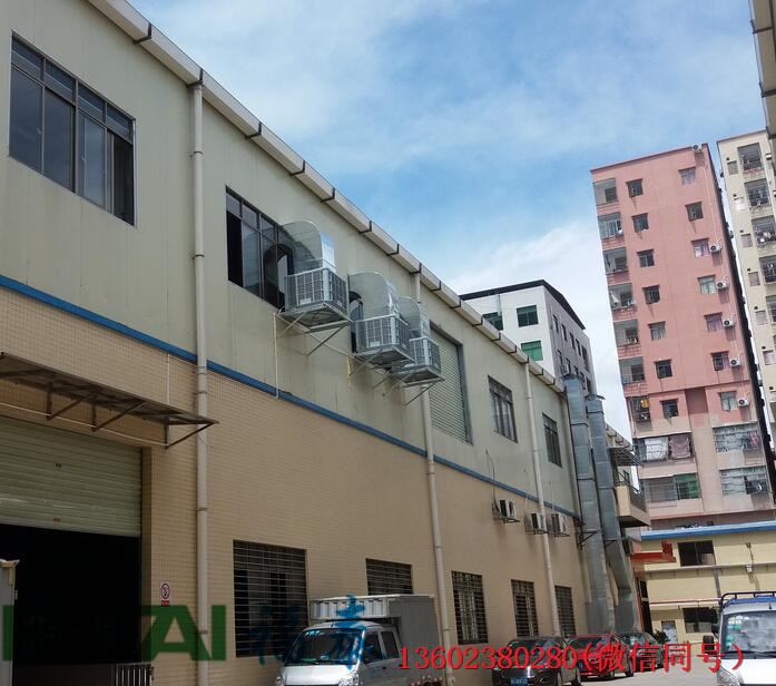 深圳龍崗降溫水空調，車間降溫設備安裝