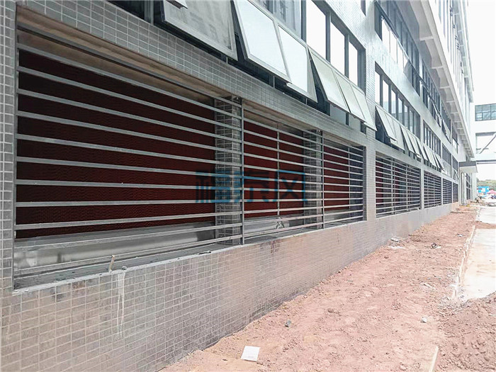 東莞水簾更換，濕簾窗舊更換新安裝