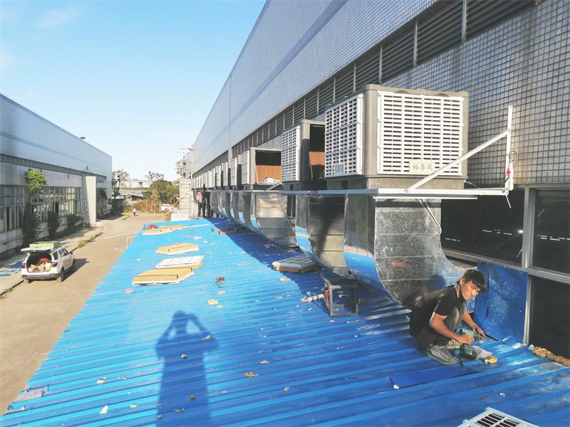 大麵積車間降溫用什麽方法？