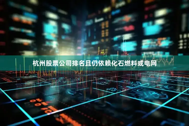 杭州股票公司排名且仍依赖化石燃料或电网